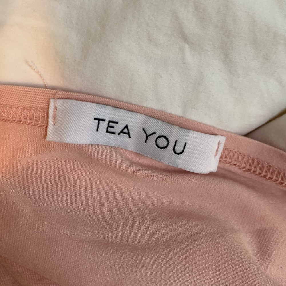 Tea You Pink Bamboo Wrap Dress ✨ - Picture 2 of 5
